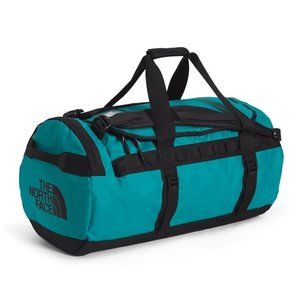 RARE, Unisex The North Face Base Camp Duffel, Harbor Blue/Black, Medium 71 Liter